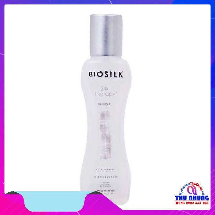Tinh dầu bóng dưỡng tóc - biosilk silk therapy 67ml