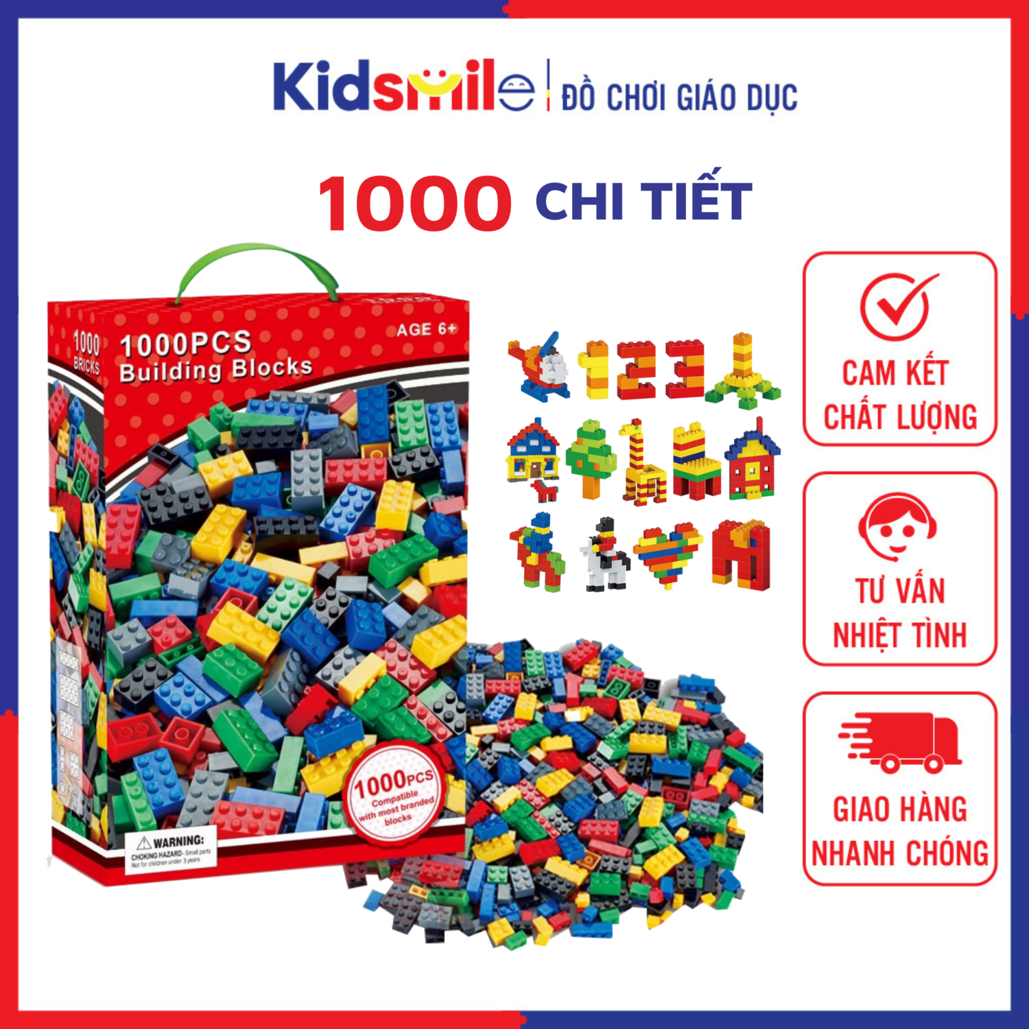 ĐỒ chơi trẻ em XẾP HÌNH LEGO cao cấp 1000 chi tiết cho bé trai và gái. Chất liệu nhựa Nguyên Sinh ABS cao cấp. Giúp phát triển tư duy, trí tưởng tượng, tăng khả năng ghi nhớ.