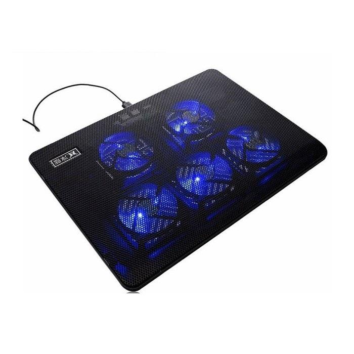 Đế tản nhiệt laptop 5 fan v5 có led cực mát cho laptop quạt tản nhiệt mẫu mới bán chạy