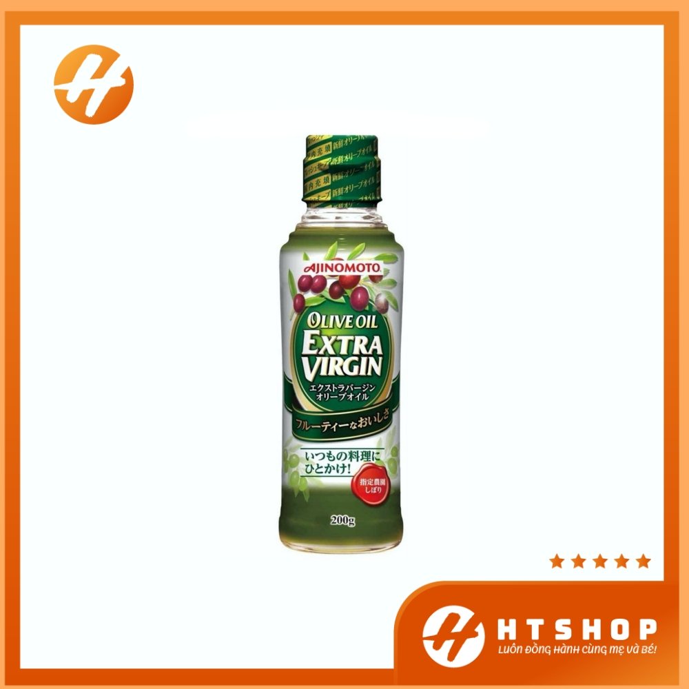 Dầu Oliu Ajinomoto Olive Extra Virgin Nội Địa Nhật Bản - Chai 200Gram