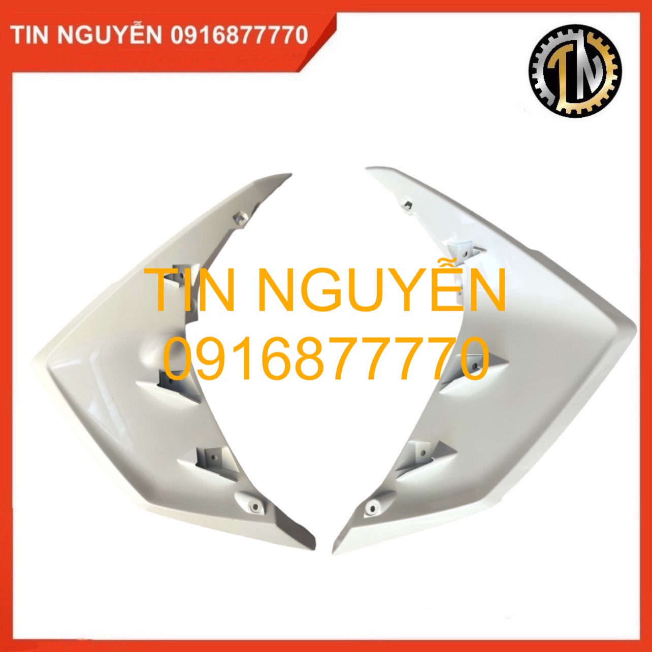 Bửng trước xe mio m3 màu trắng hàng chính hãng yamaha indo