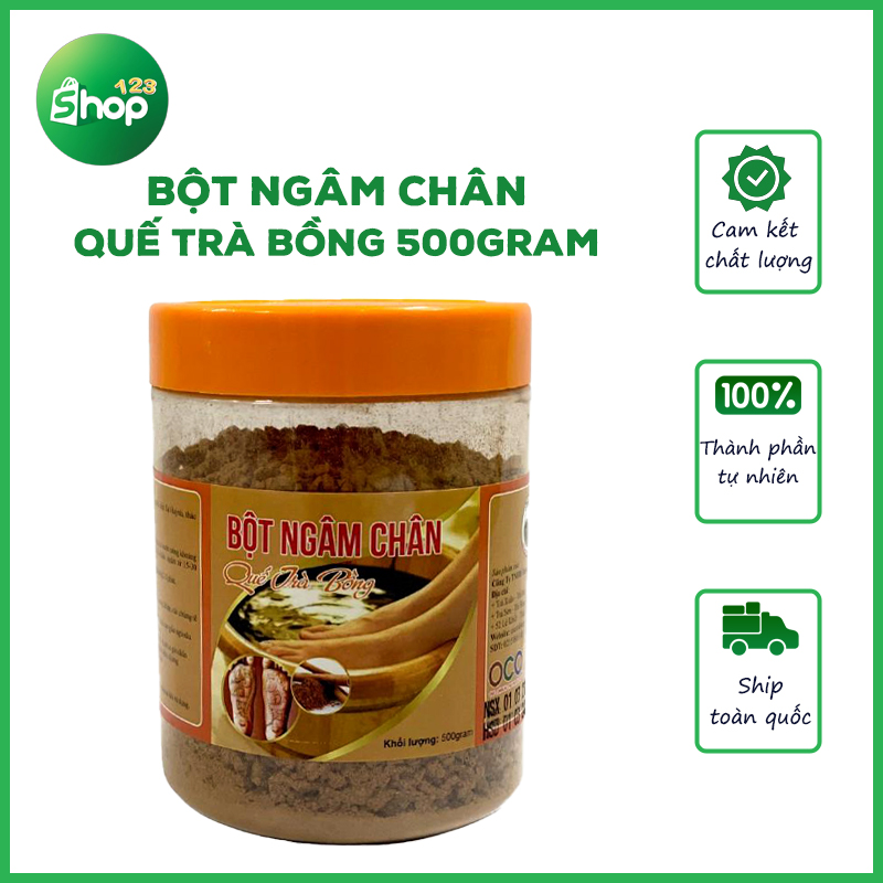 Bột ngâm chân quế trà bồng 500gram