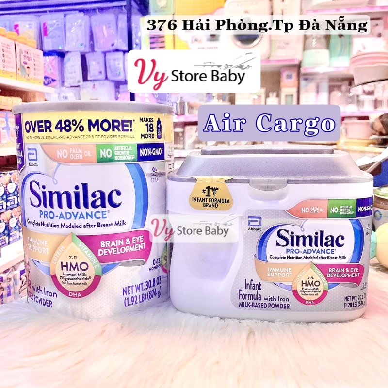 Sữa similac pro advance hmo - similac pro advance cho bé 658gr, 873gr và 964gr