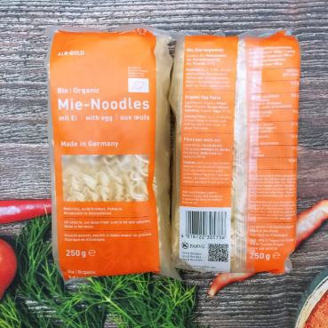 Mì trứng hữu cơ alb gold