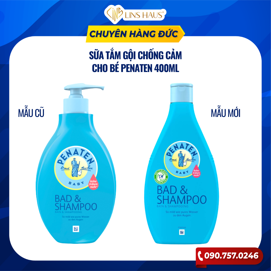 [HCM]Sữa Tắm Gội Penaten