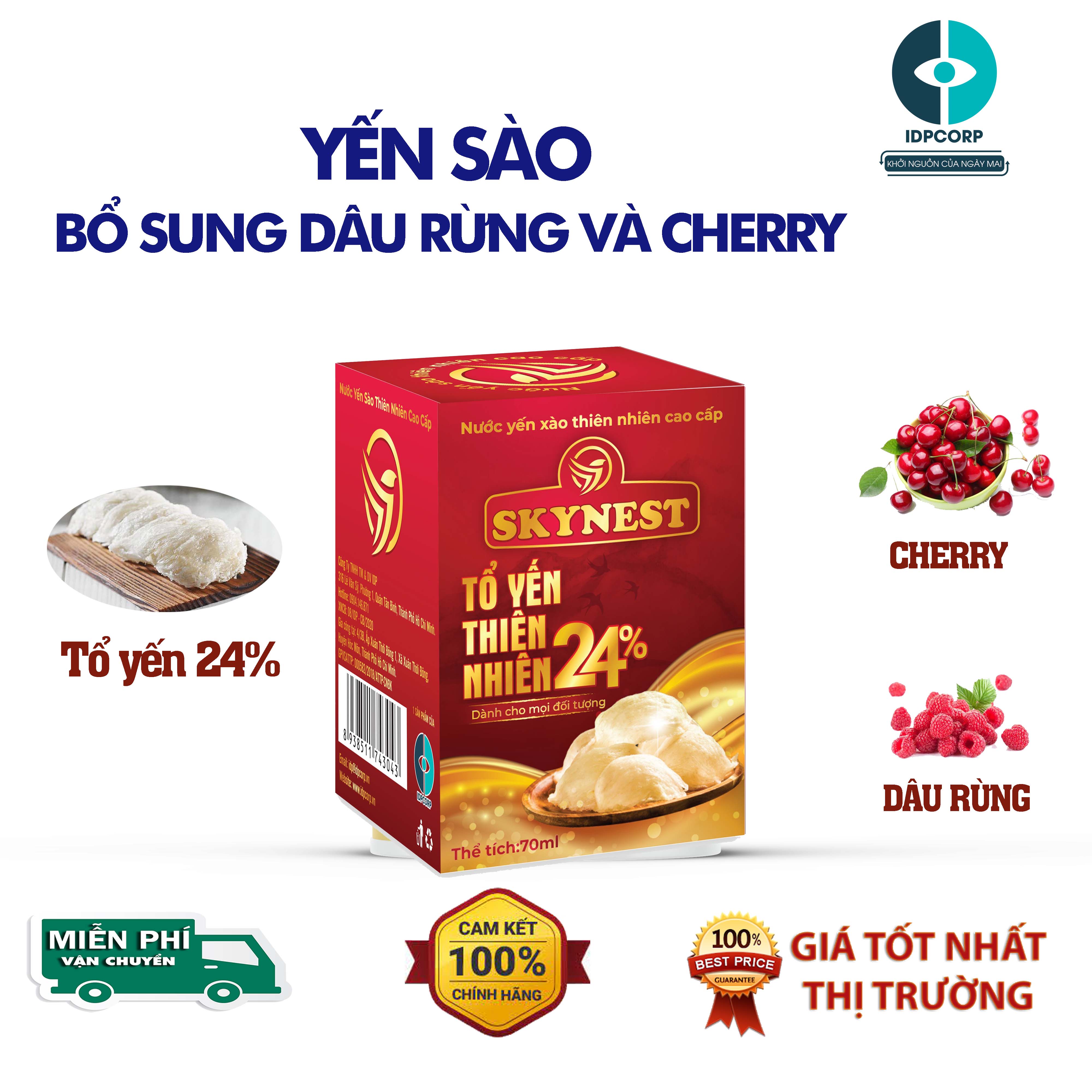 Yến sào skynest hũ 70ml