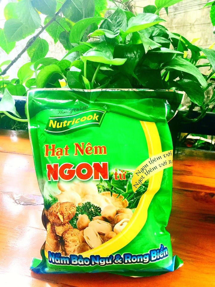 HẠT NÊM CHAY NẤM BÀO NGƯ VÀ RONG BIỂN 800GRAM