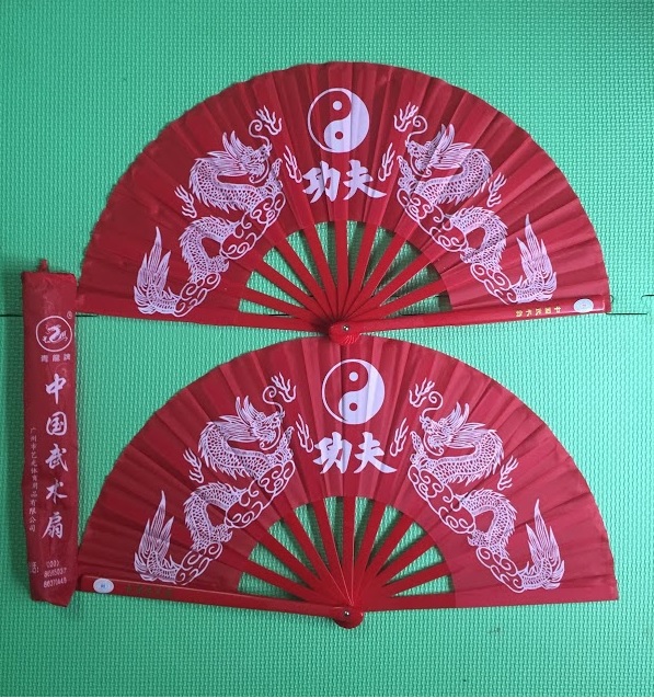Cặp quạt loại tốt tập dưỡng sinh loại 1 ( 2 tay trái + phải) - Quạt đôi tập võ loại tốt có túi đựng