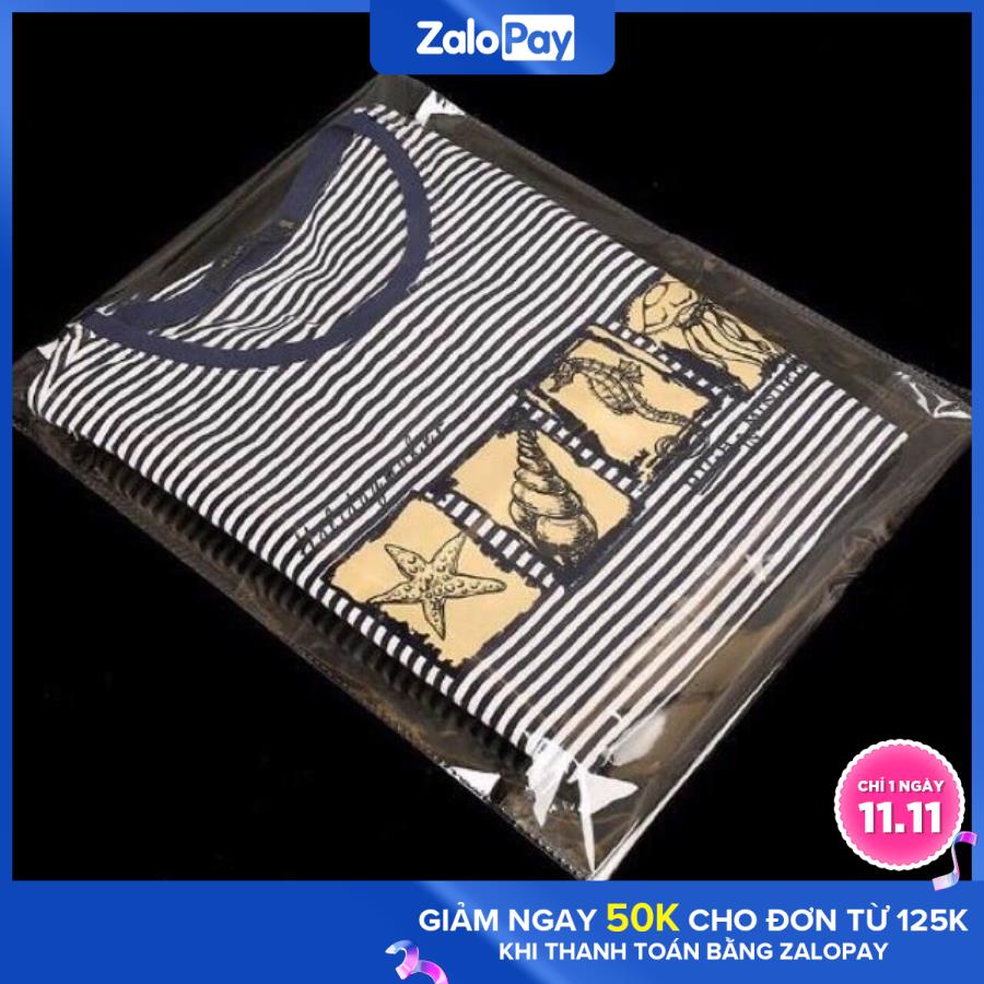 Bọc Kiếng Keo Đựng Quần Áo - TÚI NILON CÓ KEO DÁN - size 28x37cm 1 KG