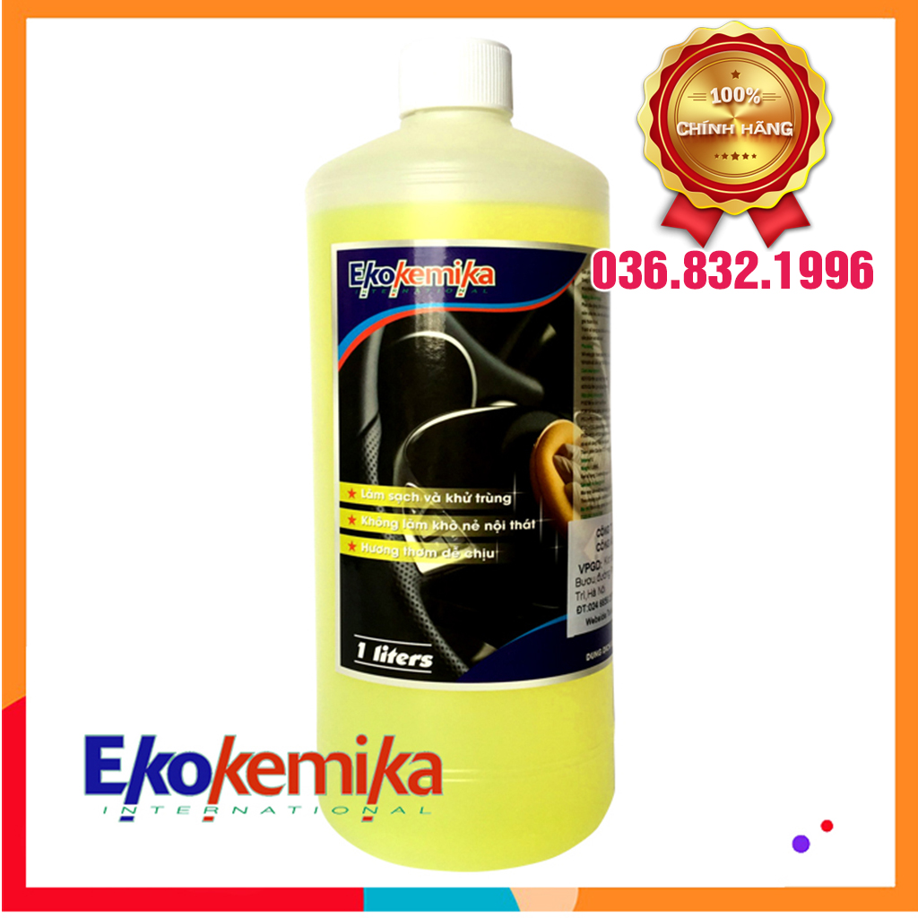 Dung dịch làm sạch nội thất xe Ekokemika Textil 1 lít