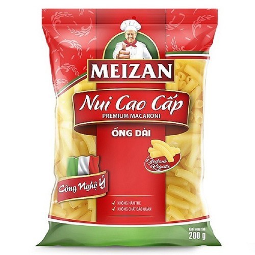 Combo 4 gói nui vàng meizan loại 200g 4 nui - 4 gói