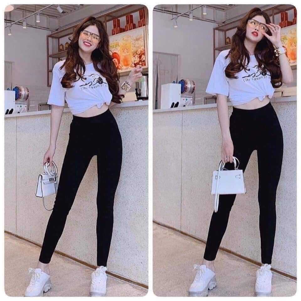Quần dài legging rainbow thái lan