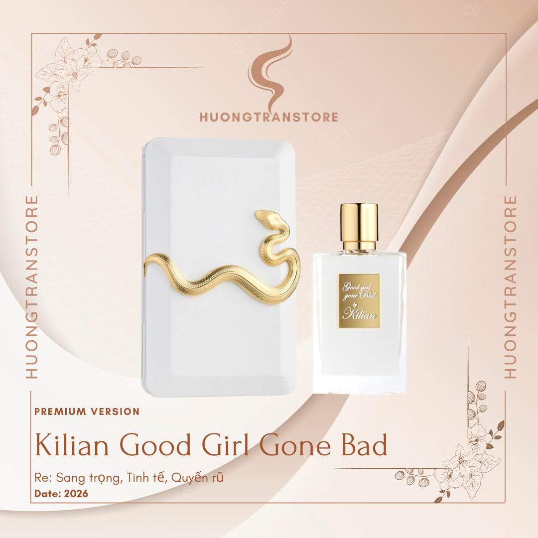 Nước hoa nữ - bản kilian trắng nước hoa kilian good girl gone bad rắn trắng 50ml