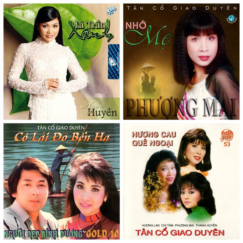 [MDCD] Bộ 4 Đĩa CD Tân Cổ Giao Duyên Tuyển Chọn