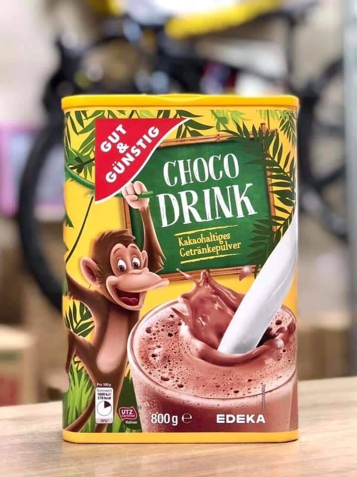 Bột CACAO CHOCO DRINK GUT & GÜNSTIG EDEKA Đức 800g