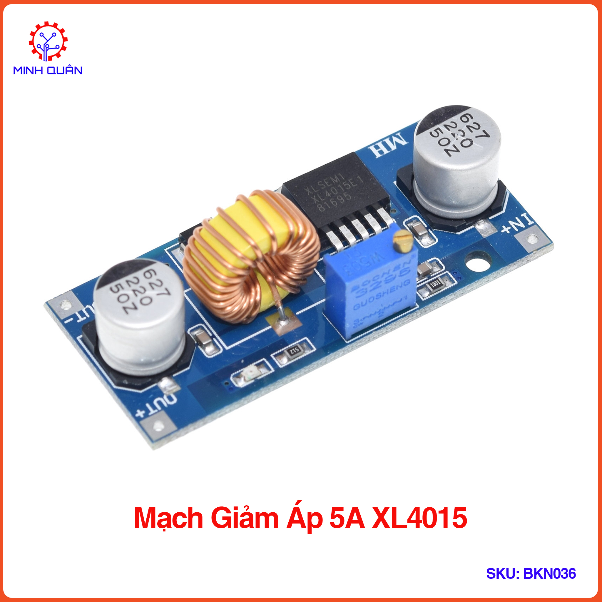 Mạch hạ áp dc-dc xl4015 5a