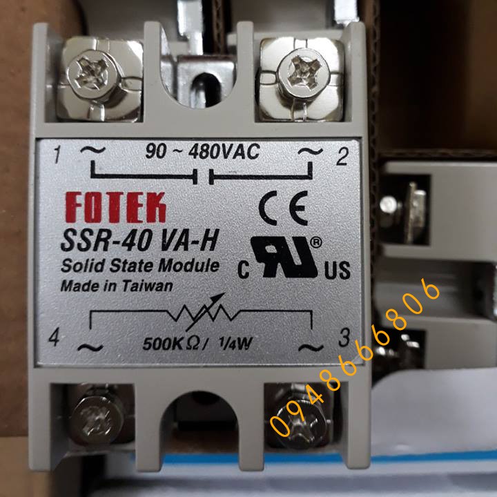 Rơle bán dẫn fotek ssr-40 va-h giá rẻ