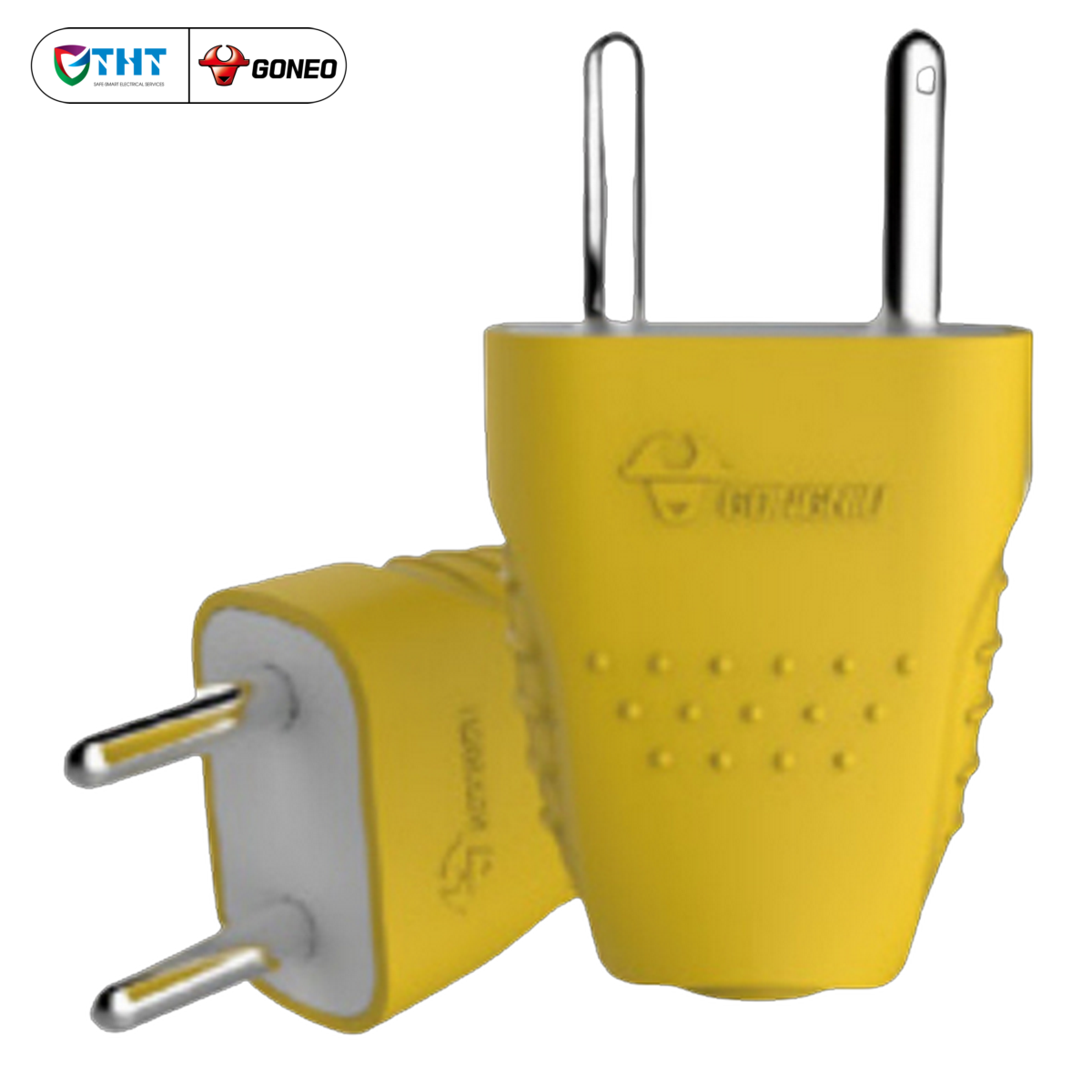 Phích cắm 2 chân tròn GONGNIU chính hãng GNVN-10L6 , 1 dây 10 cái, chống cháy, chống va đập, bảo hành 36 tháng