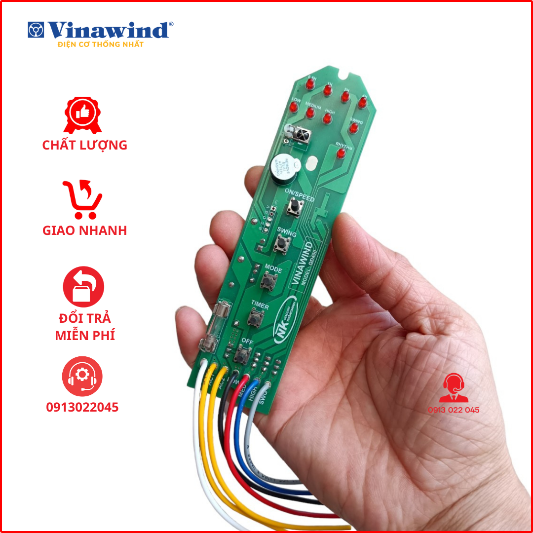 Mạch quạt cây Vinawind - Điện cơ thống nhất