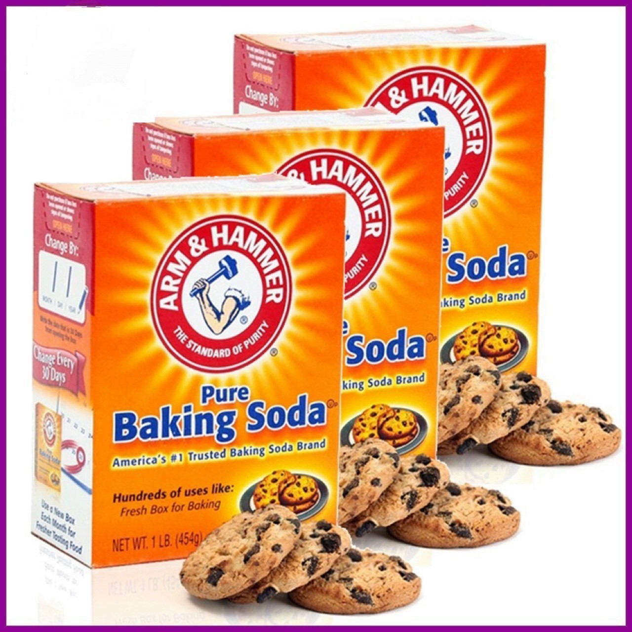 Baking soda mỹ đa công dụng