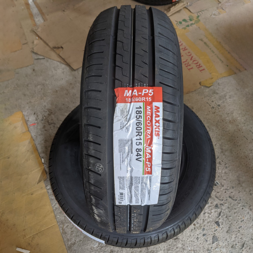 185/60R15 MAP5 Lốp ô tô MAXIS Thái Lan