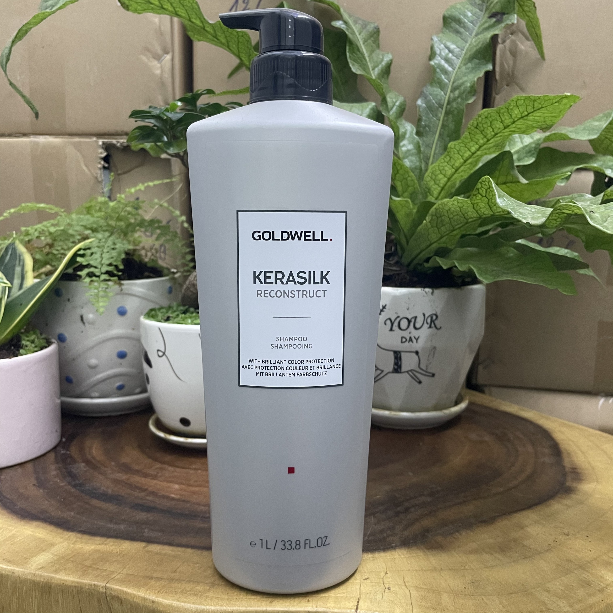Dầu Gội Phục Hồi Goldwell Kerasilk Reconstruct Shampoo 1000ml