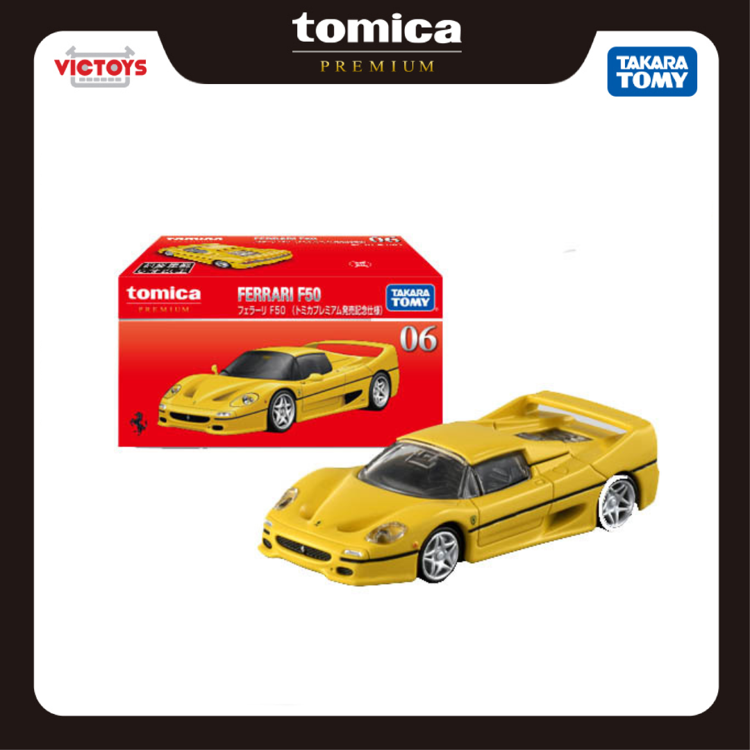 Xe mô hình premium tomica no.06 ferrari f50 295761