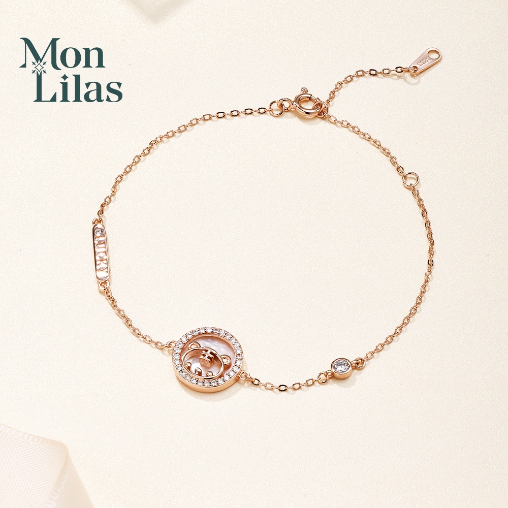 Lắc tay bạc nữ mon lilas v012204/5