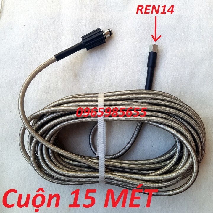 Dây rửa xe áp lực cao 15m | dây rửa xe áp lực cao |  Ống dây rửa xe | dây rửa xe cho máy rửa xe 15m | dây cao áp cho máy rửa xe | dây áp lực cho máy rửa xe | dây xịt rửa xe | dây xịt rửa xe áp lực cao | dây rửa xe | dây rửa xe cao áp