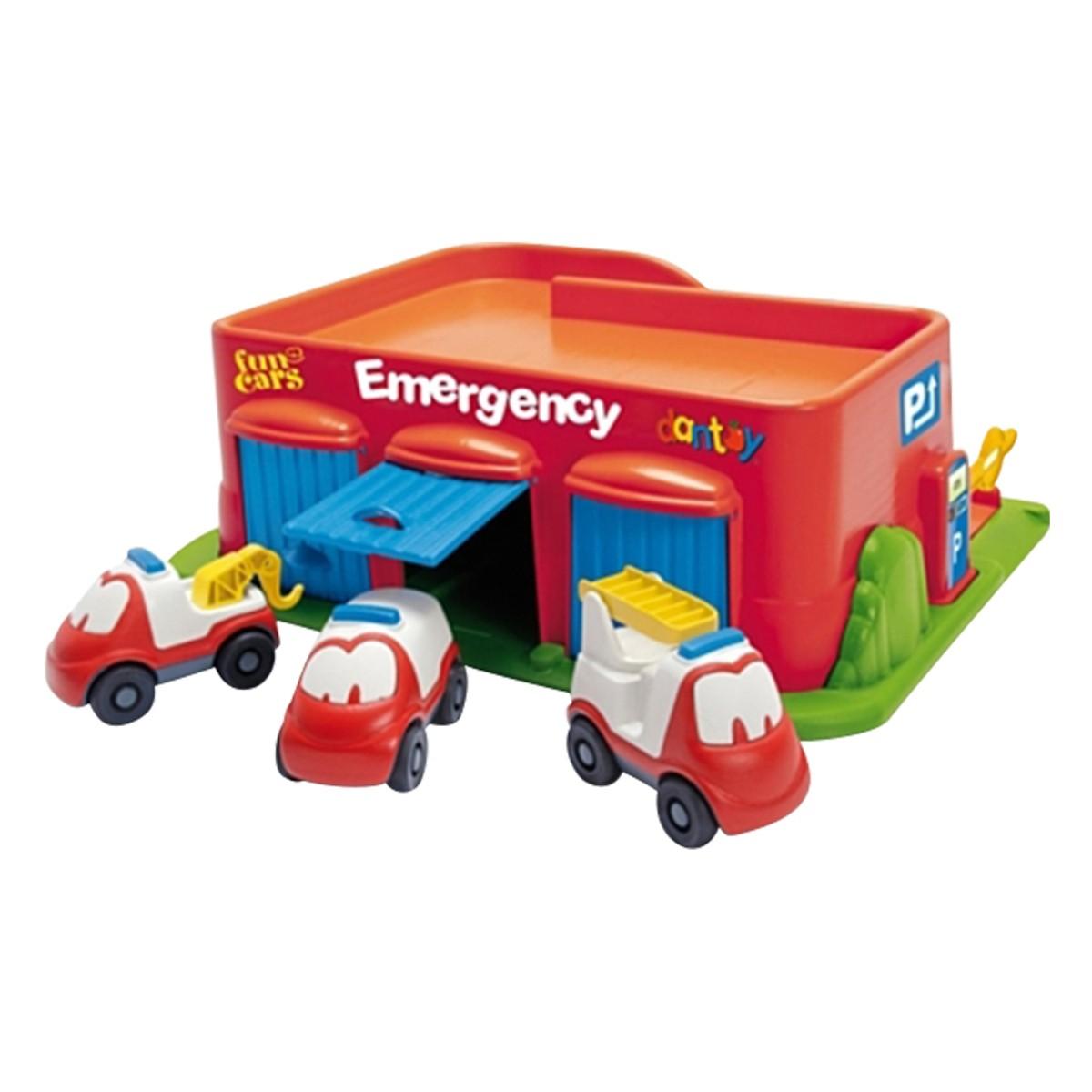 Đồ chơi garage ô tô funcar dantoy dt7540