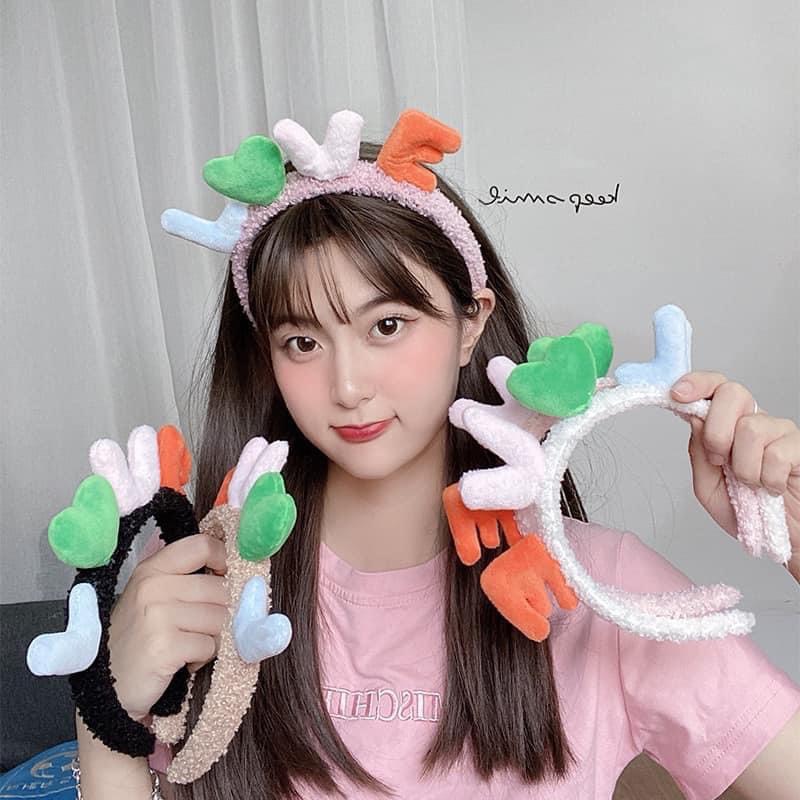 Bờm tóc love aisyshop cài tóc chữ love xinh xắn