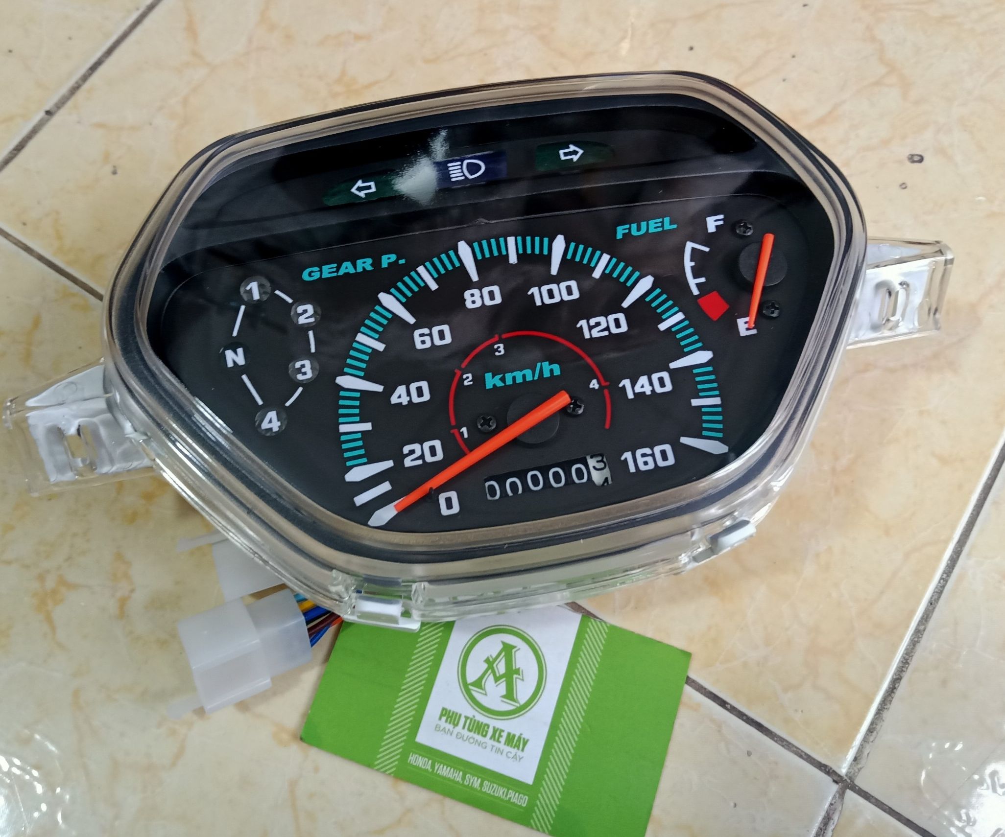 Đồng hồ xe máy Wave alpha 100