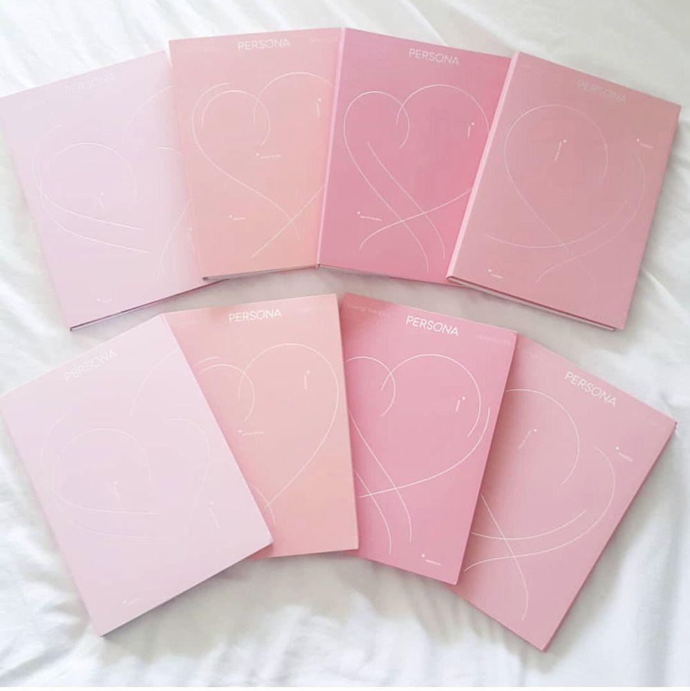 Album map of the soul: persona bts có cd
