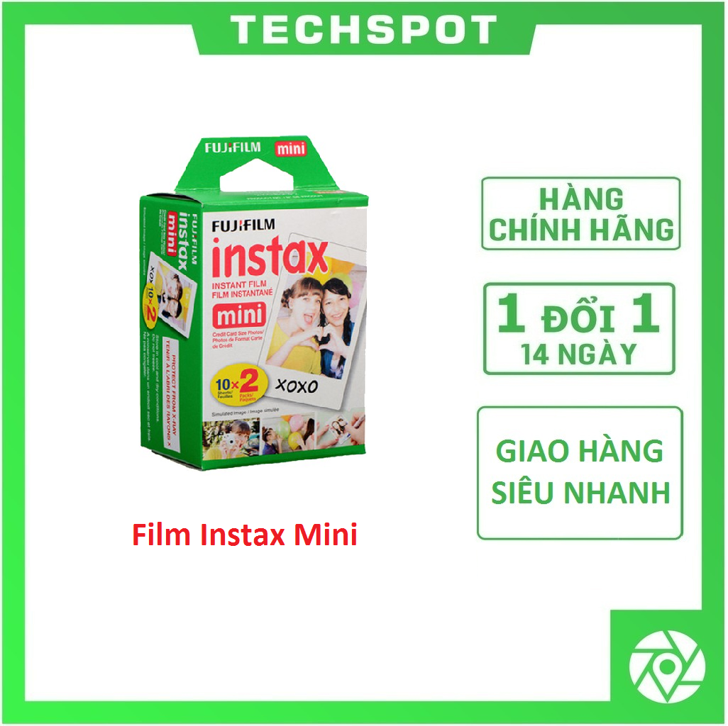 Film instax mini twin pack | phim instax cho máy ảnh lấy ngay instax mini | hàng chính hãng