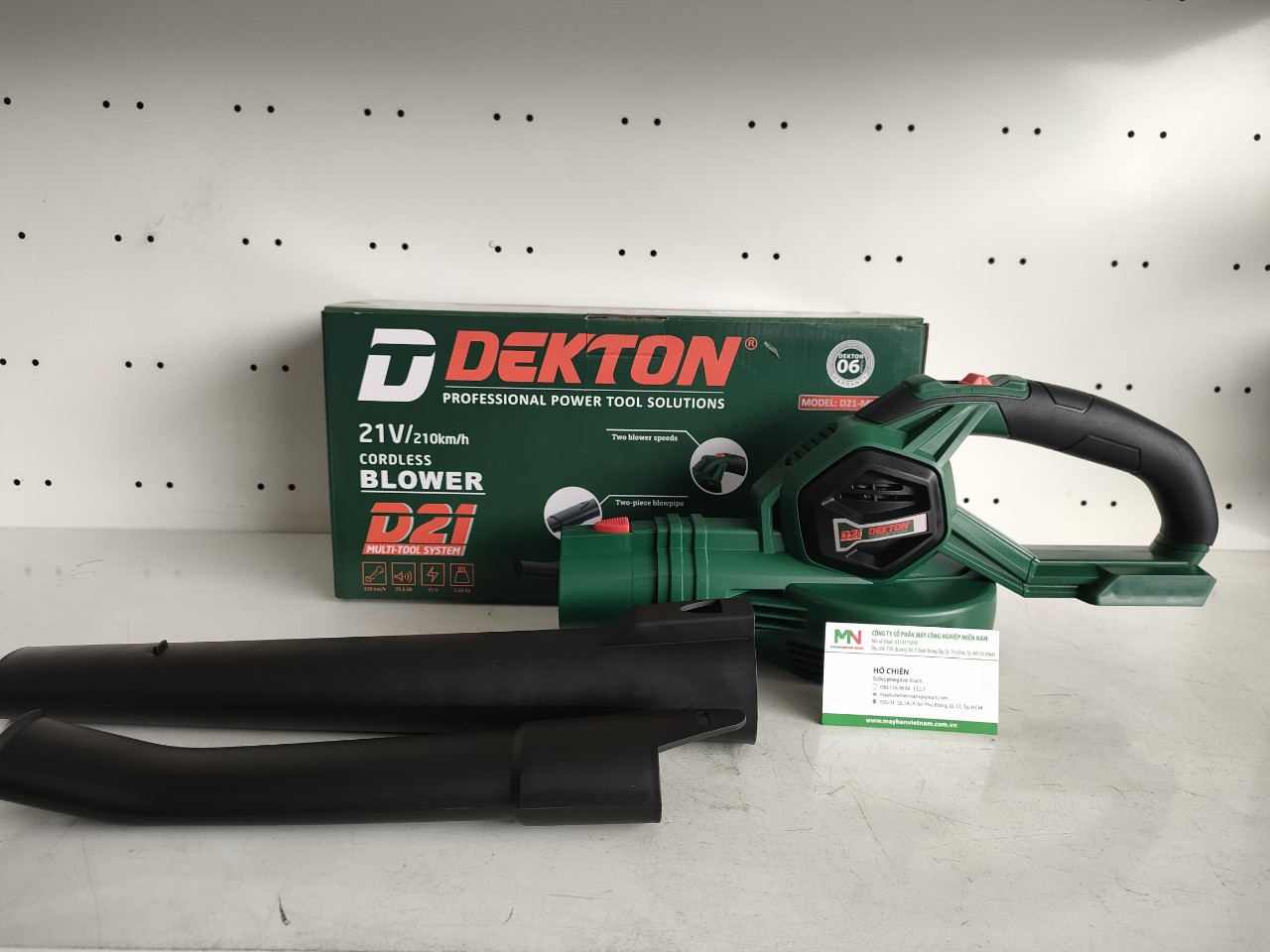 Chính hãng - máy thổi bụi dùng pin 21v dekton d21-mtb01