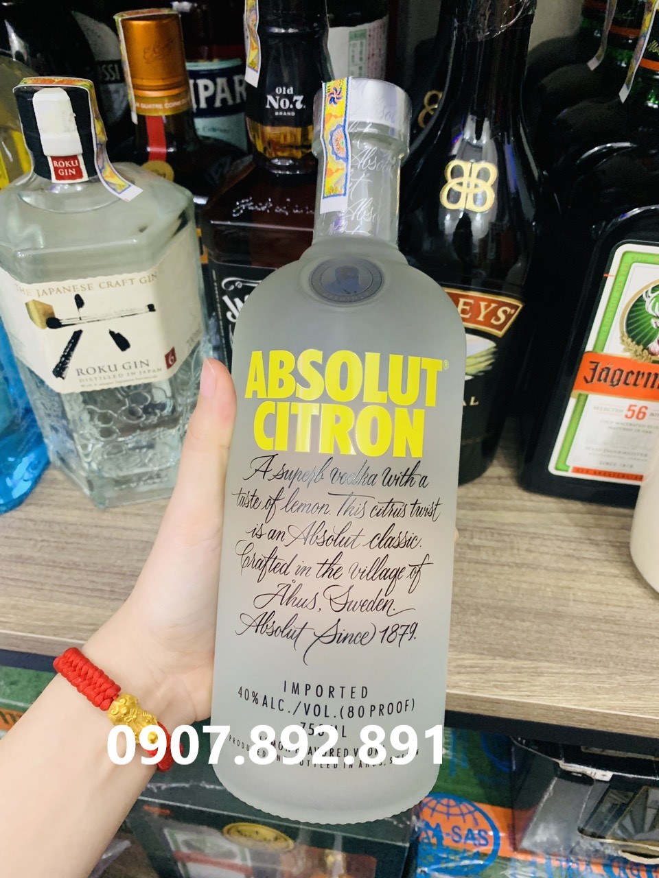 Vodka citron 700ml