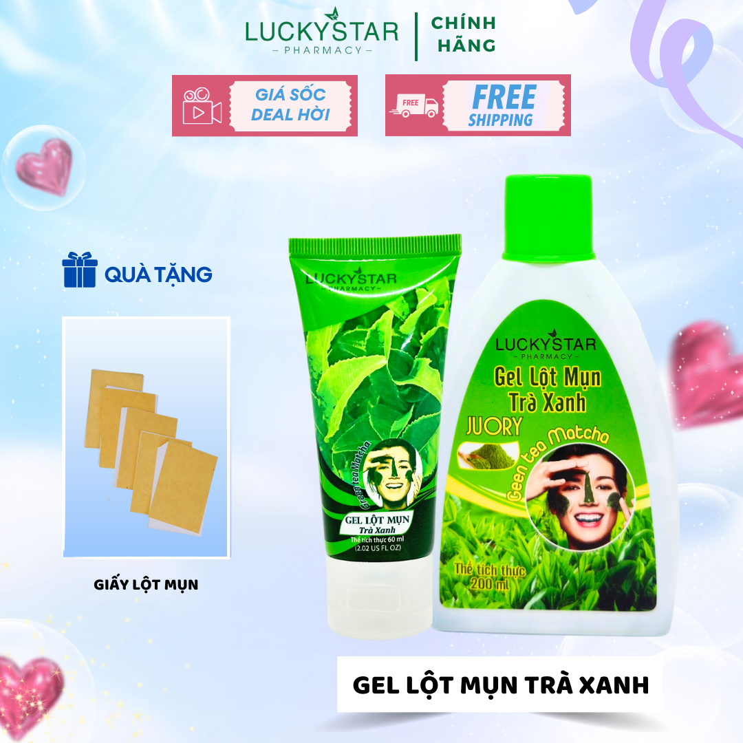 Gel Lột mụn Trà Xanh Lucky Star