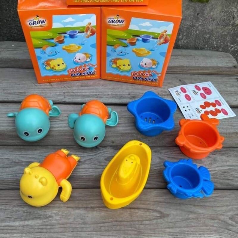 Đồ chơi nhà tắm cho bé quà Grow