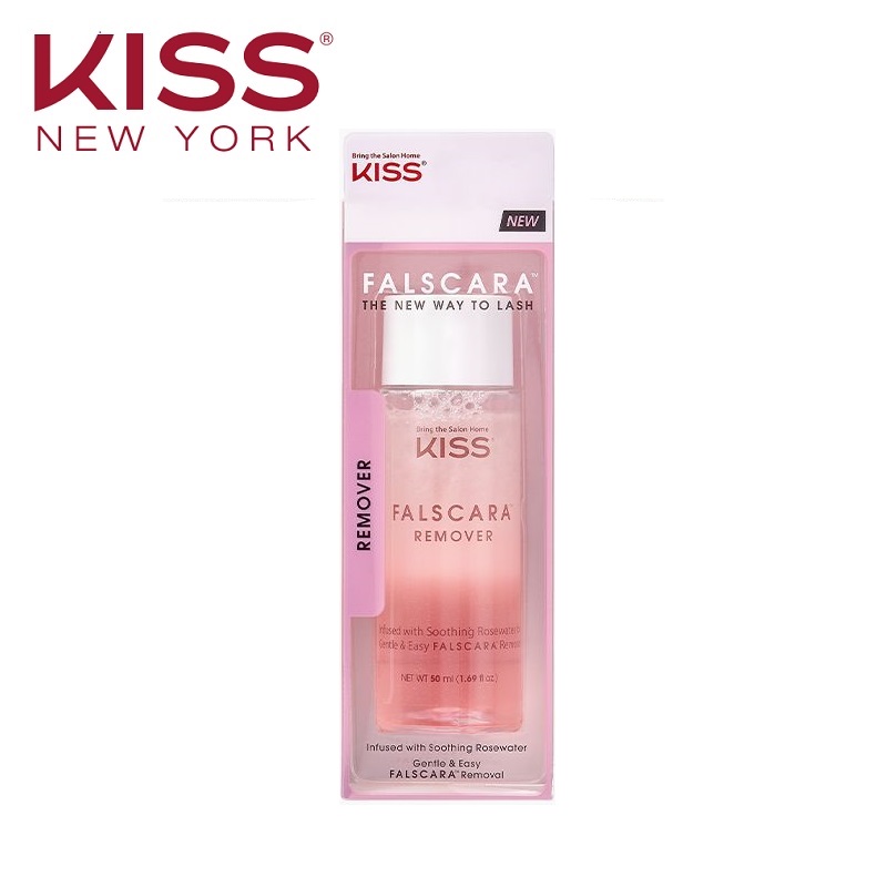 Nước Tẩy Trang Mắt & Mi Kiss New York Falscara Eyelash Remover