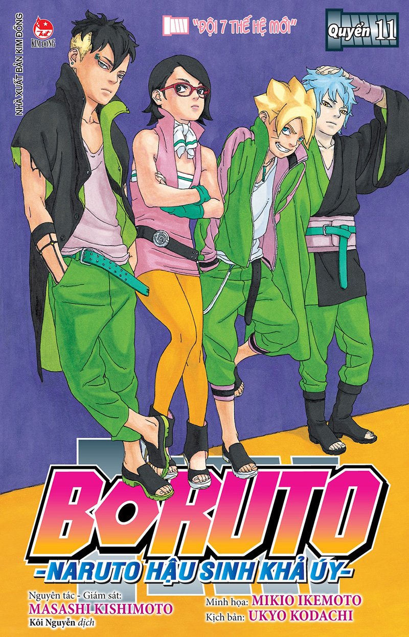 Kim Đồng - Boruto - Naruto hậu sinh khả úy - Quyển 11