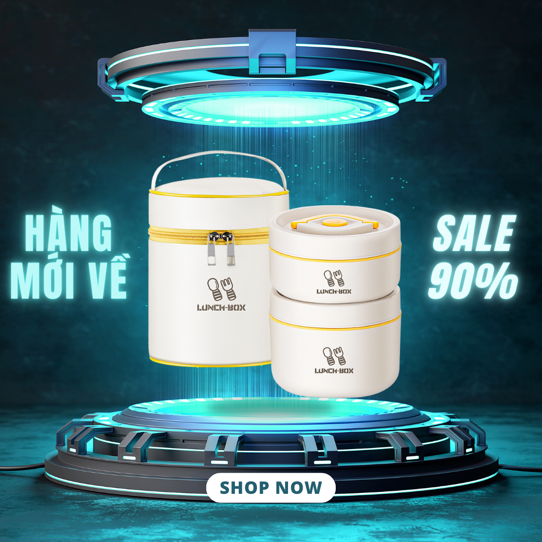Hộp Đựng Cơm Giữ Nhiệt Văn Phòng Chất Liệu Inox 304 Chống Gỉ Vỏ Nhựa ABS Cao Cấp An Toàn Cho Sức Khỏe Nắp Nhựa Chống Tràn Đa Năng Tiện Lợi Tặng Kèm Túi Đựng Hộp Cơm Trưa Và Bộ Đũa Thìa Cá Nhân - Combo Ăn T