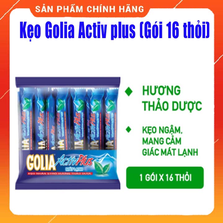Kẹo Golia Activ plus ăn vặt