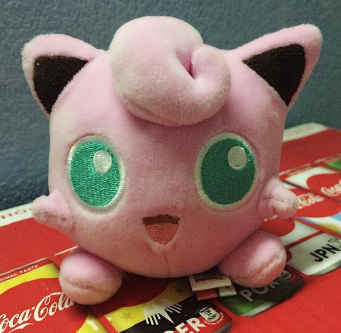 Móc khóa gấu bông Pokemon - heo hồng Purin jigglypuff dễ thương
