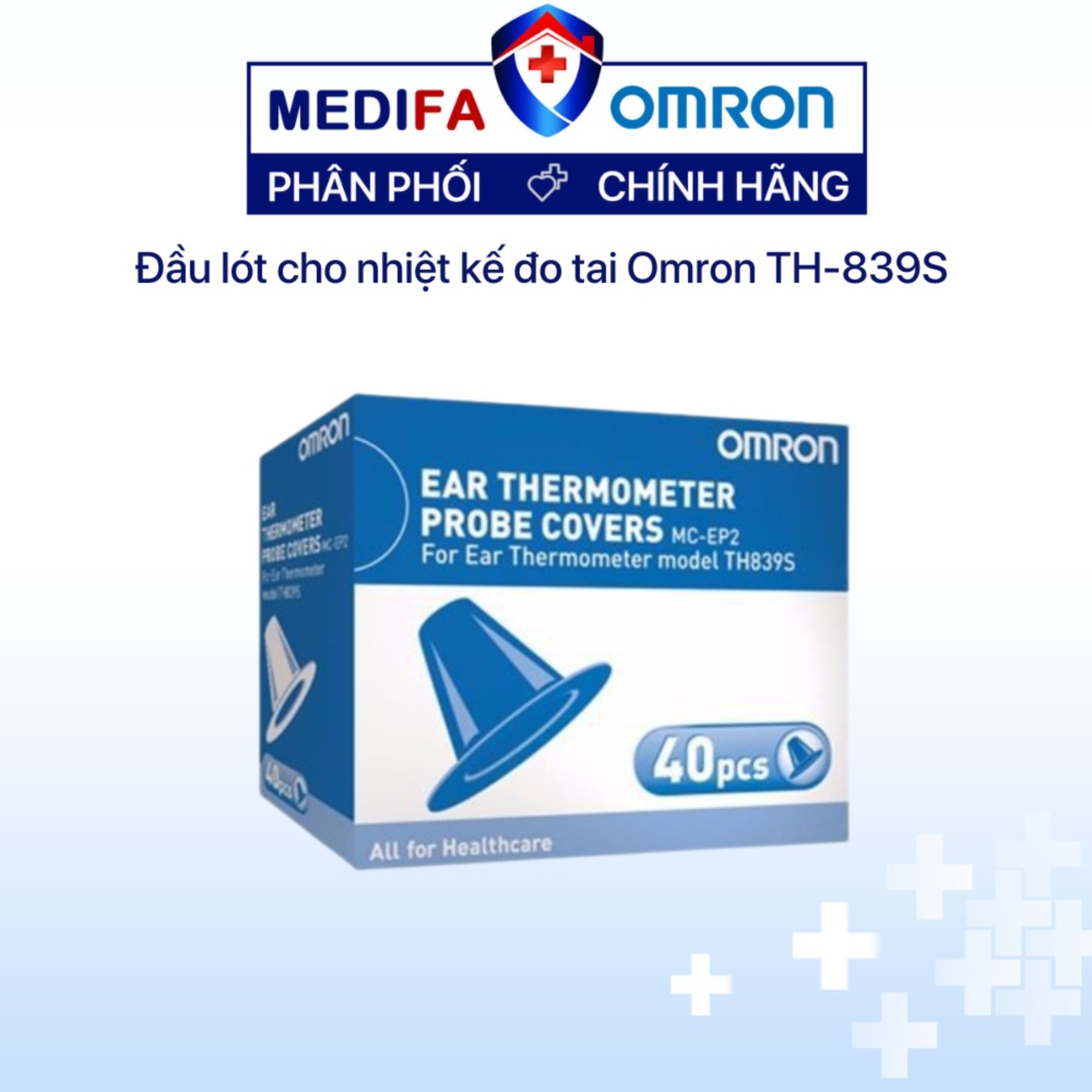 Đầu lót cho nhiệt kế đo tai omron th-839s