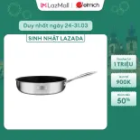 (Chỉ 23.04)Chảo chống dính Inox dập nguyên khối Elmich Trimax Classic EL-2703OL size 26cm