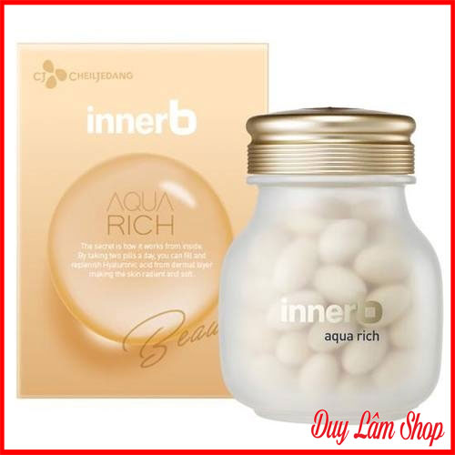 Viên Uống Cấp Nước Collagen Innerb Aqua Rich 70 viên