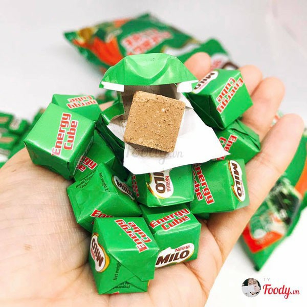 Kẹo sữa milo cube 100 vien