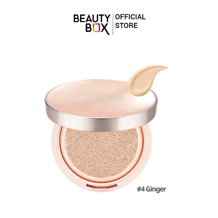 Phấn nước căng mướt da clio kill cover glow fitting cushion spf50+ pa+++ 15g