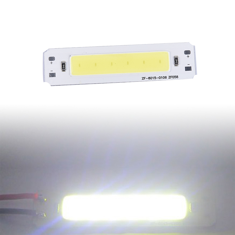 News Thanh chip COB 5V Nguồn sáng dải 2W cho đèn bàn USB tự làm đèn bảng