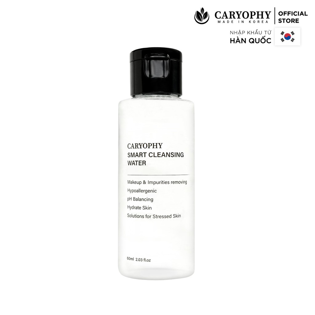 Nước tẩy trang caryophy smart cleansing water 60ml